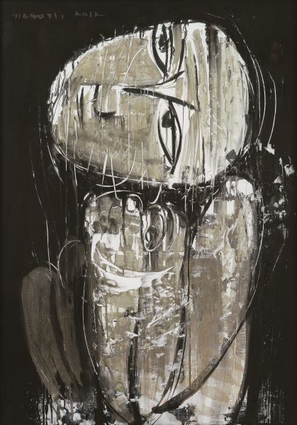 Prayer, 2012, Acrylic on canvas, 100x71cm